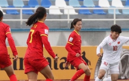 Tiền đạo U20 nữ Việt Nam suýt khóc khi ghi bàn ở VCK U20 nữ châu Á