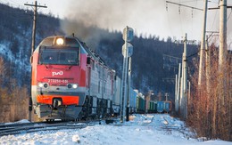 Nhu cầu vận chuyển hàng hoá bằng đường sắt qua Nga tăng vọt sau khủng hoảng Biển Đỏ
