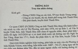 Tìm nhân chứng vụ người phụ nữ tử vong bất thường cách nhà 800 m