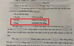 ‘Nợ thẻ tín dụng 8,5 triệu thành nợ xấu 8,8 tỷ đồng’: Băn khoăn tính lãi kép và lãi theo dư nợ gốc