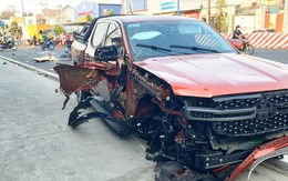 Hé lộ nguyên nhân vụ ô tô bán tải ‘lùa’ hàng loạt xe máy khiến 5 người thương vong