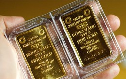 Giá vàng giảm sau cơn ‘sốt’ bất thường