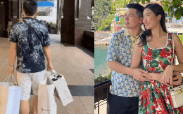 Chủ tịch CLB Hà Nội làm gì mà hoa hậu Đỗ Mỹ Linh phải nức nở khen: Người chồng tần tảo, người cha mẫu mực"