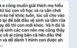 Con đi học mẫu giáo về ho, nôn ói phải nhập viện, đọc tin nhắn giữa mẹ và giáo viên, phụ huynh khuyên: Chuyển gấp!