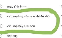 Vợ đang đợi đẻ lỡ đọc được lịch sử google của "ông chồng lo xa nhất nước"