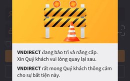 9h: Thị trường chứng khoán mở cửa nhưng VNDirect vẫn 'sập', nhà đầu tư hoang mang vì không thể mua bán