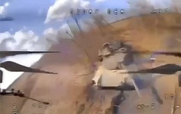 Xe tăng M1 Abrams bị phá hủy ngay trong lần đầu đối mặt với UAV Lancet của Nga