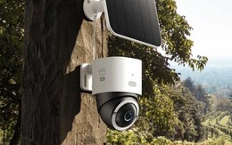 Camera 4K xoay 360 độ, sạc 2 tiếng dùng cả tháng