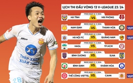 Những trận đấu được áp dụng VAR ở vòng 13 V-League 2023/2024