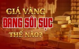 Giá vàng đang sôi sục thế nào?