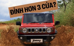 Mang Suzuki Jimny 5 cửa vào rừng 'hành hạ': Nhiều điểm hơn hẳn bản 3 cửa sắp ra mắt Việt Nam, thoải mái cho cả nhà cùng off-road