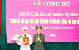 Phó Giám đốc Công an tỉnh Bắc Giang được thăng cấp