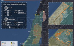 Mỹ chặn 3 UAV phóng về Vịnh Aden, 3 tên lửa phóng vào Israel