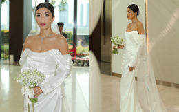 Minh Tú diện 3 bộ váy cưới
