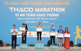 Sôi nổi tranh tài Giải chạy THACO Marathon – Điện Biên Phủ năm 2024