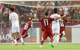 HẾT GIỜ U23 Indonesia 0-2 U23 Qatar: Mất 2 người vì thẻ đỏ, Indonesia "ôm hận"
