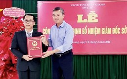 Bổ nhiệm đại tá Công an làm Giám đốc Sở Y tế Kiên Giang