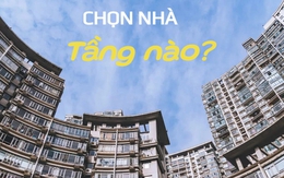 Khi mua chung cư chỉ còn nhà ở tầng 1 và 9 thì phải chọn tầng nào?