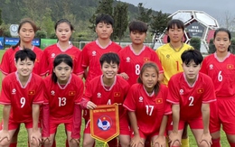 U16 nữ Việt Nam thắng trận đấu cuối cùng tại giải giao hữu quốc tế của UEFA