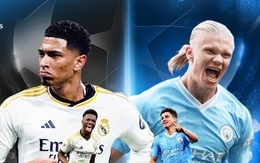 Lịch thi đấu tứ kết Cúp C1 châu Âu 2023/2024: Real Madrid đại chiến Man City