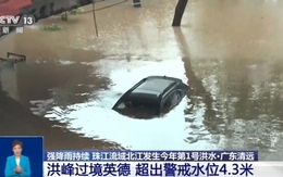 Trung Quốc hứng chịu trận lũ nghiêm trọng đầu tiên trong năm 2024