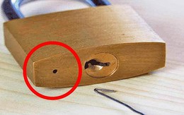Vì sao ổ khóa nào cũng có một lỗ nhỏ 'bí ẩn' ở phía dưới: Rốt cuộc chúng có tác dụng gì?