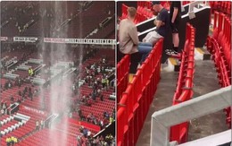 Sân Old Trafford xập xệ: Phòng thay đồ thua đội V.League, mưa to là dột
