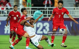 U23 Indonesia kiệt sức rời sân, tham vọng dự Olympic 