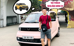 Mua Wuling Mini EV cho vợ, chủ xe chia sẻ: 'Từng quan tâm VinFast VF 3 nhưng nhận thấy không hơn quá nhiều'