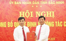 Công bố quyết định của Chủ tịch UBND tỉnh Bắc Ninh về công tác cán bộ