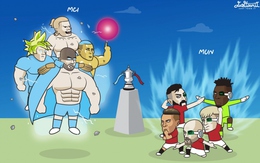 Biếm họa 24h: MU và Man City thị uy "sức mạnh" trước trận chung kết FA Cup