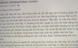 Trường quốc tế phát hành sách có nội dung nhạy cảm, khiêu dâm cho học sinh