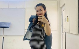 Võ Hạ Trâm tiết lộ vóc dáng tháng thứ 4 mang thai, một chi tiết ở bụng bầu khiến netizen đặc biệt chú ý