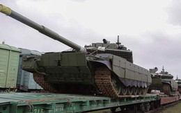 Video gửi loạt xe tăng T-90M trong thời điểm nóng