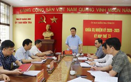 Quảng Ninh: Xem xét, thi hành kỷ luật loạt cán bộ sai phạm liên quan đến đất đai