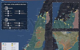 Hơn 200 quả đạn lao về phía Israel, tàu thương mại bị tấn công ở Biển Đỏ