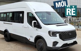 Xe van lại 'hot' tại Việt Nam: Ford Transit 2024 nhá ảnh chính thức, Mercedes V-Class giảm giá kỷ lục còn hơn 1,2 tỷ đồng