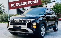 Hyundai Creta không giảm niêm yết nhưng giảm giá mạnh xả kho tại đại lý, đấu Seltos với giá chỉ ngang Sonet