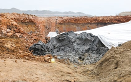 Hiện trường vụ sạt lở tại dự án cao tốc Bắc – Nam khiến 2 người thương vong