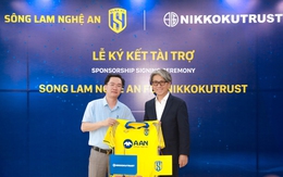 Sông Lam Nghệ An đón thêm nhà tài trợ Nikkokutrust đến từ Nhật Bản