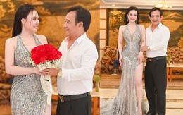 Hoa hậu Phan Kim Oanh quên ngày sinh nhật, xúc động khi được NSƯT Quang Tèo tặng hoa