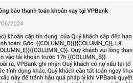 Cập nhật: Lý do nhiều người dùng nhận được thông báo lạ từ ngân hàng chiều ngày 27/6