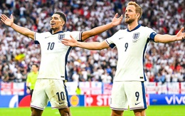 Song tấu Bellingham - Kane hóa người hùng, tuyển Anh vào tứ kết Euro sau 120 phút "điên rồ"