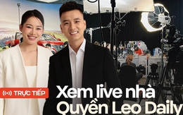 Lần đầu đến tận studio Quyền Leo Daily xem rõ quy trình tổ chức 1 phiên live, phụ huynh ngồi dưới lo con lỗ vốn vỡ nợ