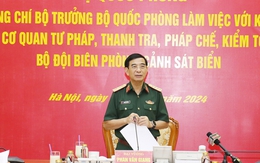 Đại tướng Phan Văn Giang: Chủ động lập hồ sơ xây dựng Luật Sĩ quan (sửa đổi), trình Quốc hội trong thời gian tới
