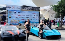 Bugatti Chiron và Pagani Huayra tự chế của 9x Việt khoe dáng tại Hạ Long