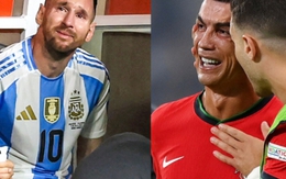 Ronaldo và Messi đều đã khóc: Giọt nước mắt ở sườn dốc sự nghiệp của những huyền thoại