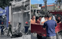 Hiện trường vụ nổ khí gas tại quán ăn sắp khai trương ở Vĩnh Phúc: Tiếng nổ gây rung chuyển mặt đất, nhiều người bị thương ngồi la liệt