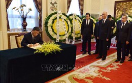 Tổng Bí thư, Chủ tịch Trung Quốc Tập Cận Bình viếng Tổng Bí thư Nguyễn Phú Trọng