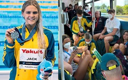 Olympic 2024: Tuyển bơi của Australia phải ngồi dưới sàn xe bus, di chuyển 45 phút đến địa điểm tập